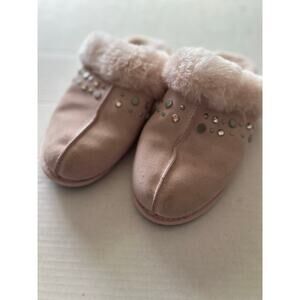 UGG Scuffette II Studden Bling Seashell Pink Slippers Women's US 9